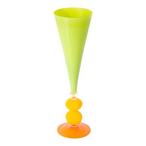 Boyd Sugiki 1996 Art Glass Champagne Flute