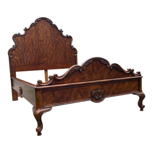 Drexel Heritage Carved Queen Bed