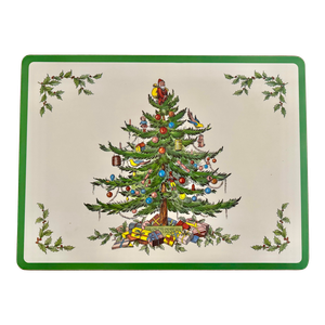 Spode Christmas Tree Placemats, S/4
