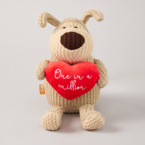 Boofle One in a Million 20cm Plush with Red Heart