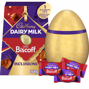 Cadbury Dairy Milk Lotus Biscoff Chocolate  Easter Egg XXL 368g