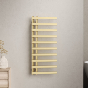 Verona Towel Radiator - Brushed Brass