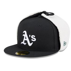 Athletics MLB Classic Black Dogear 59FIFTY Fitted Cap