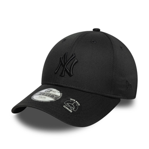 New York Yankees Youth MLB Bow Back Black 9FORTY Adjustable Cap