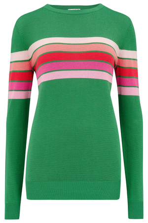 Rita Sweater Green, Sunset (L)