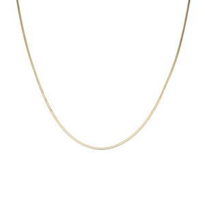Pre-Owned 9ct Yellow Gold 16" Lightweight Herringbone Necklace