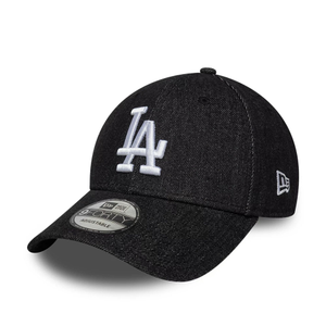 LA Dodgers MLB Denim Black 9FORTY Adjustable Cap