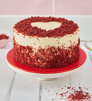 Valentines Red Velvet Heart Cake 2026
