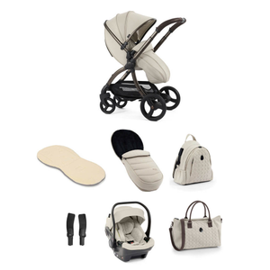 egg® 3 Luxury Shell i-Size Bundle - Cashmere