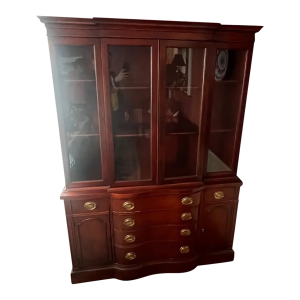 1940s Vintage Drexel China Cabinet
