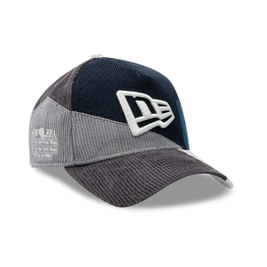 New Era Patchwork Black 9FORTY A-Frame Cap
