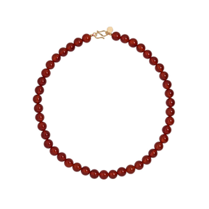 Red Agate Necklace (19")