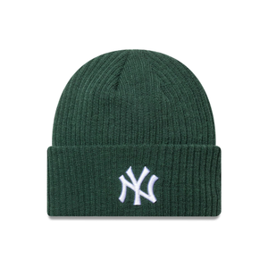 New York Yankees MLB Dark Green Wide Cuff Knit Beanie Hat