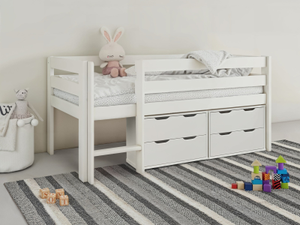 Noomi Shorty Midsleeper with Chest of Drawes (FSC-Certified)