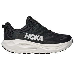 Hoka Womens Gaviota 6 Wide - D Width - Black/White - Stability - SS26