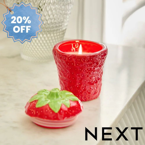 NEXT Strawberry Shaped Scented Candle