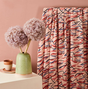 Tissu twill de viscose Fuji Blush - Atelier Brunette