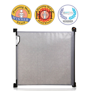 Dreambaby Retractable Mesh Safety Gate - Grey