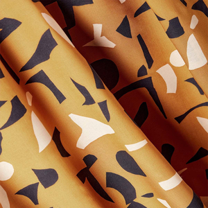 Tissu modal de viscose Shadow Ochre - Atelier Brunette