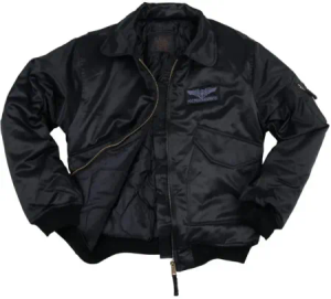 Army Surplus Heavy CWU Jacket Black Size Small (1224111-S)