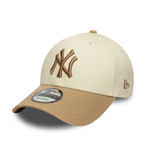 New York Yankees MLB Colour Block Cream 9FORTY Cap