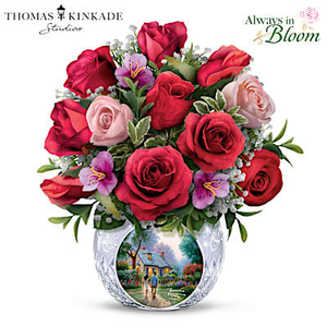 Our Love Blooms Forever Table Centerpiece