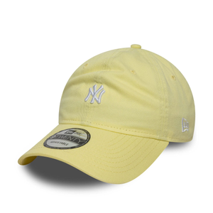 New York Yankees MLB Mini Logo Pastel Yellow 9TWENTY Adjustable Cap