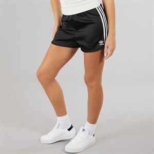 adidas Originals Womens Adicolor Satin Sprint Shorts Black