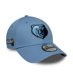 Grizzlies NBA London Game 2026 Pastel Blue 9FORTY Adjustable Cap
