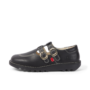 Adult Unisex Kick T-Bar Goldie Shoes Black