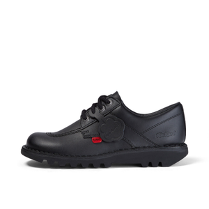 Adult Womens Kick Lo Leather Black