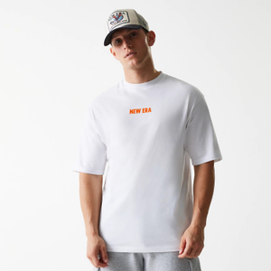 New Era Graphic White Oversized T-Shirt