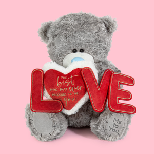 Tatty Teddy 27cm Love Banner Bear