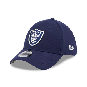 Las Vegas Raiders NFL Lifestyle Navy 39THIRTY Stretch Fit Cap