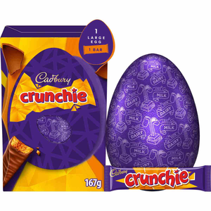 Cadbury Crunchie Chocolate Easter Egg L 167g