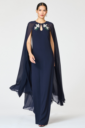 EMBELLISHED COLLEEN GOWN - MIDNIGHT - FINAL SALE
