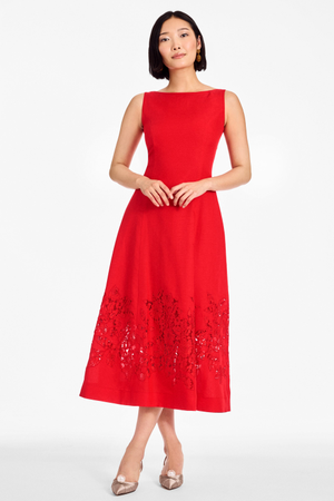 BRITTANY DRESS - CHERRY - FINAL SALE