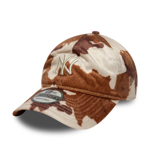 New York Yankees Animal Print Brown 9TWENTY Adjustable Cap