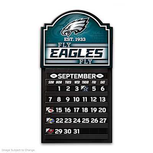Philadelphia Eagles Game Day Perpetual Calendar