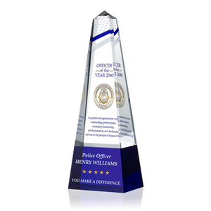 Police Recognition Award Obelisk