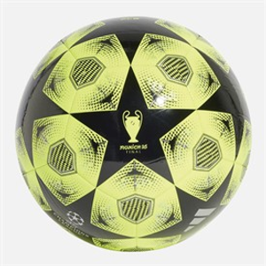 adidas UEFA Champions League 24/25 Club Training Football Solar Yellow/Black/Silver Metallic