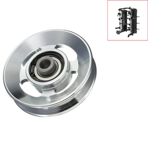 Advanced Multi-Functional Trainer Aluminium Wheel Upgrade