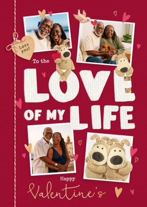 Boofle Love Of My Life Photo Upload Valentine’s Day Card