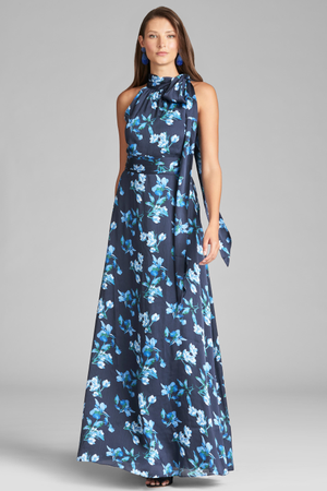 KAYLA GOWN - POSEIDON VENETIAN PETAL - FINAL SALE