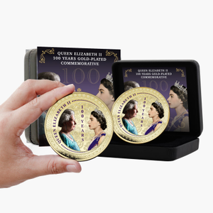 Queen Elizabeth II 100th Anniversary 2026 Super Size Gold Luxe Edition