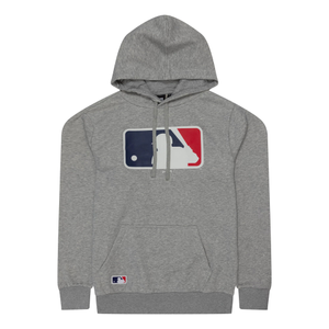 MLB Generic Logo MLB Regular Grey Pullover Hoodie