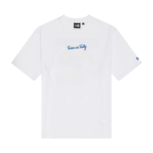 New Era Burger Graphic White Oversized T-Shirt