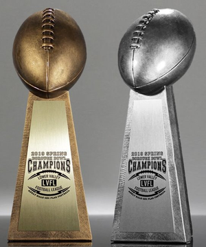 Large Super Football Trophy