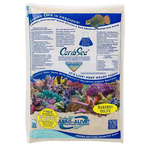 CaribSea Arag-alive Bahamas Oolite Live Sand (20lb)