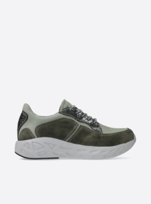 Bounce - castor grey combi leather - Grey, 40
